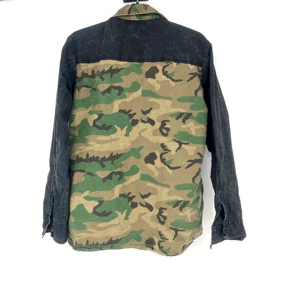BDG Urban Outfitters Camo Utility Jacket – 100% Cotton Military Style Coat Small - Picture 2 of 10